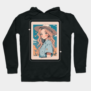 Powerful girl cowboy Hoodie